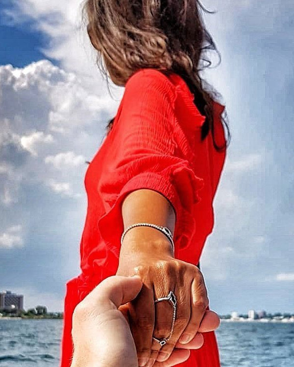 Bratara din Argint Plain Affection