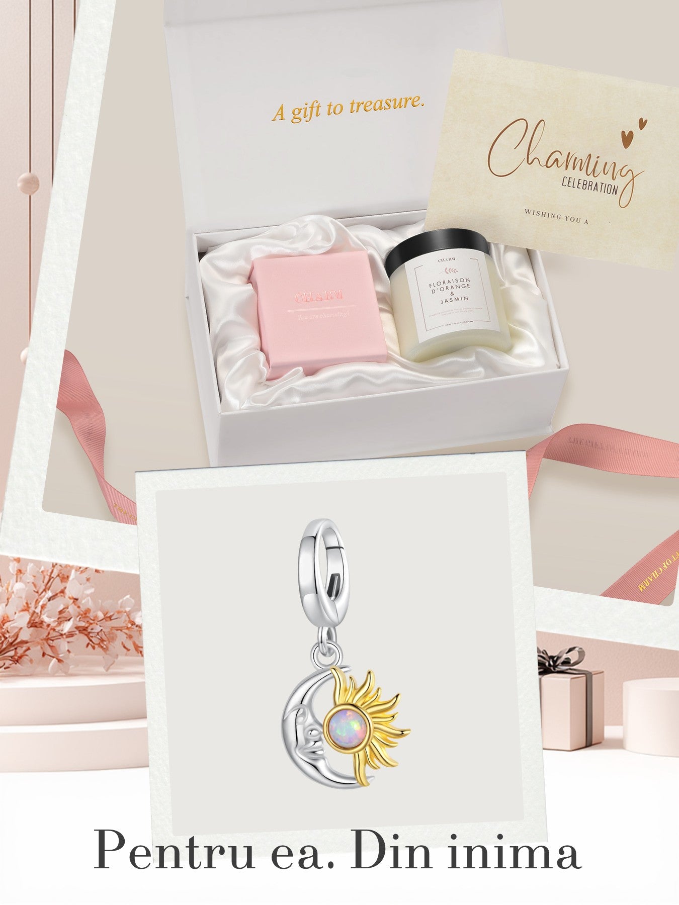 Set Cadou Lunar Bloom Sun & Moon