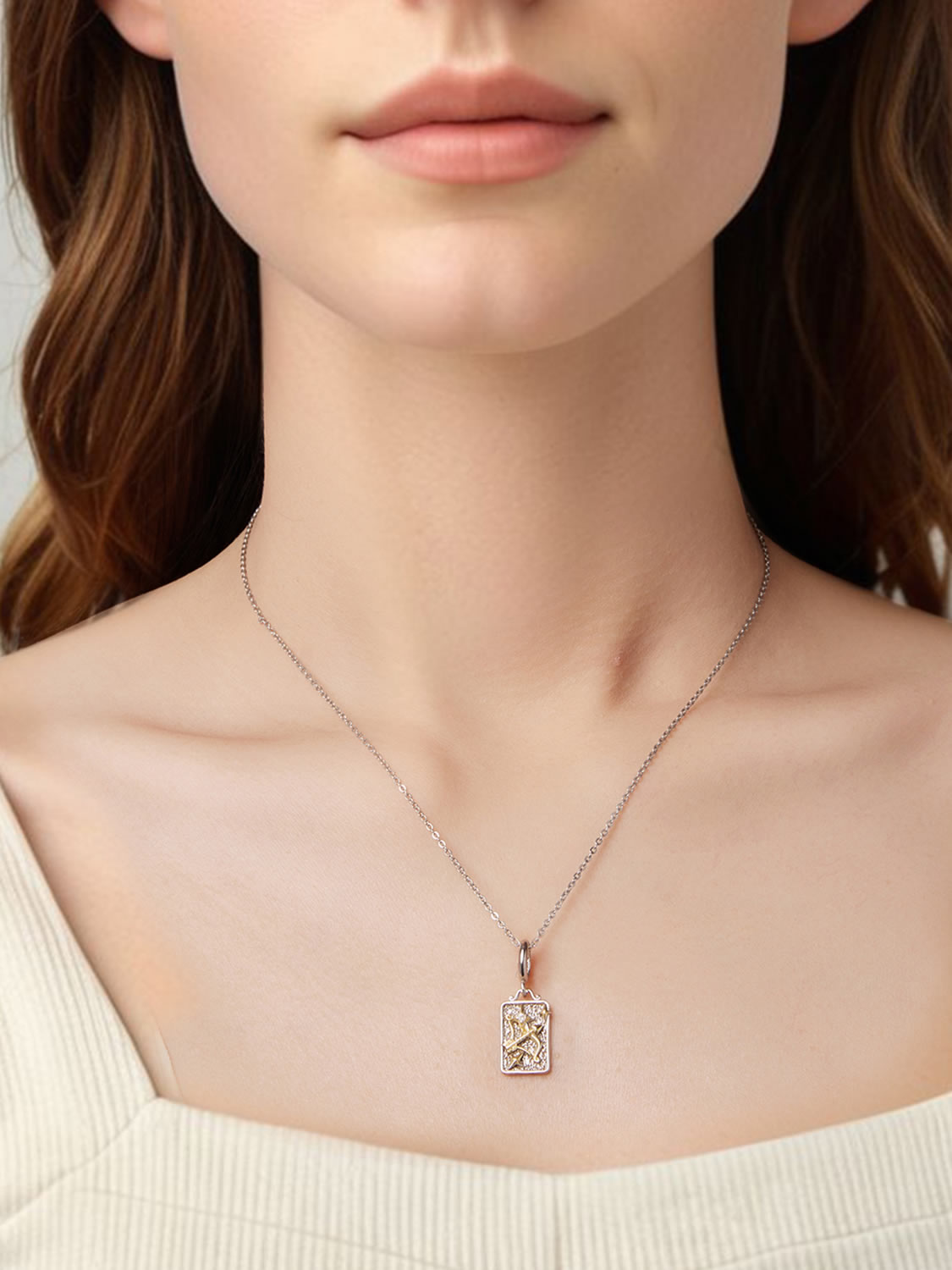 Colier din Argint Zodiac Sagittarius Spirit