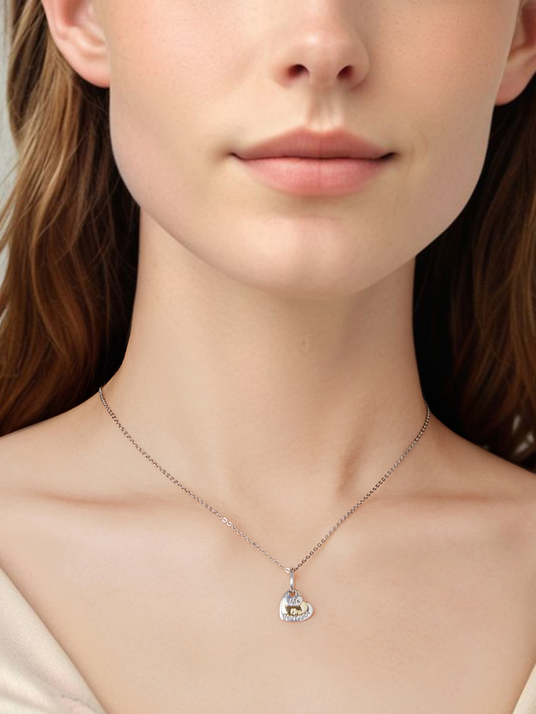 Pandantiv din Argint Me You Forever