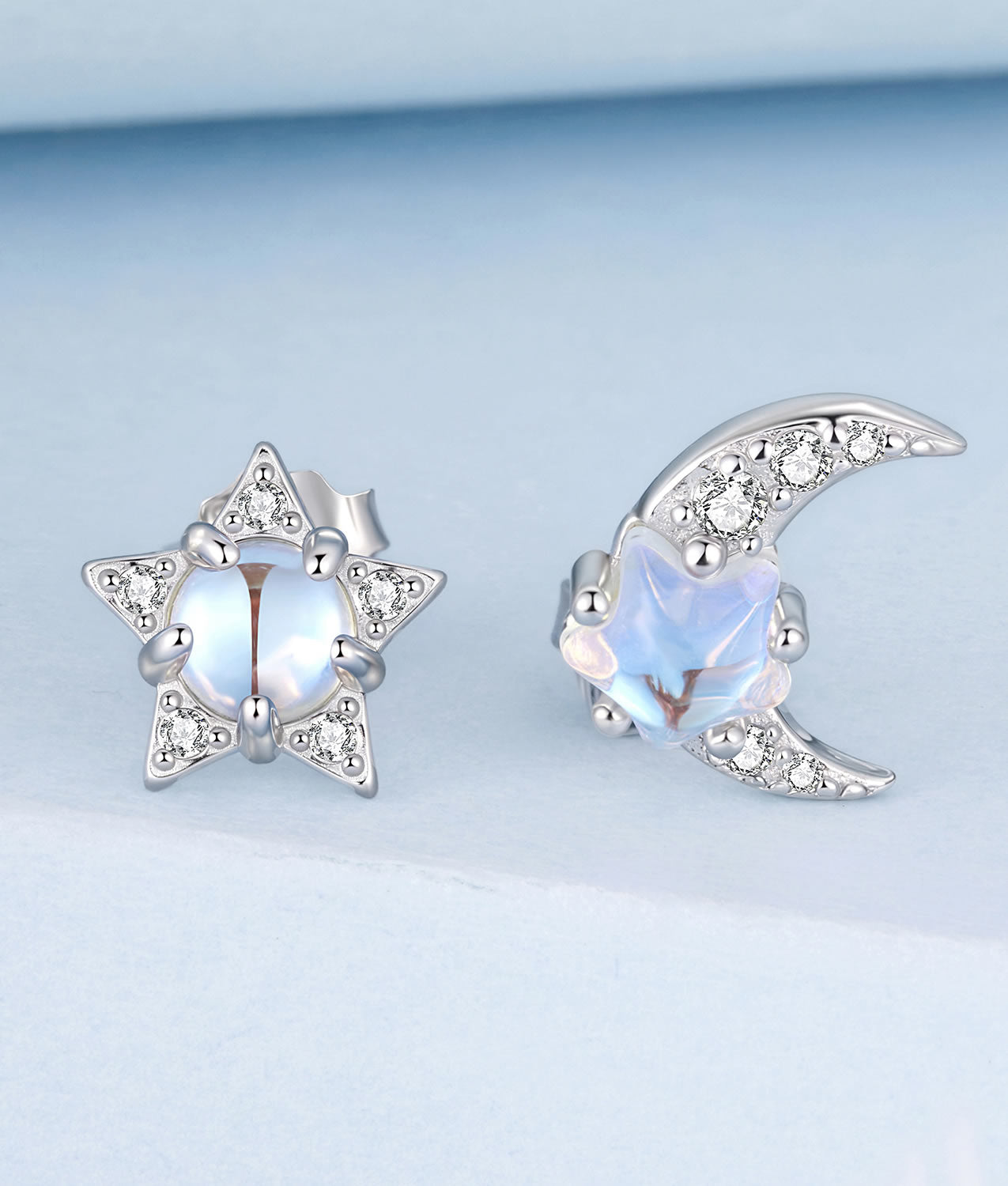 Cercei din Argint Moonlit Harmony