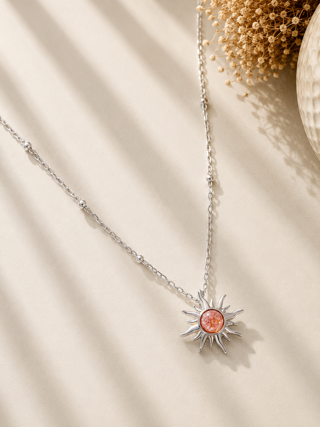 Colier din Argint Solar Radiance