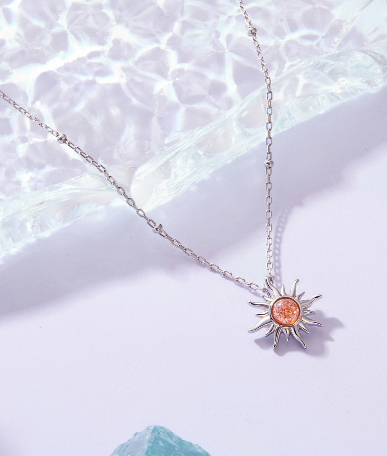 Colier din Argint Solar Radiance