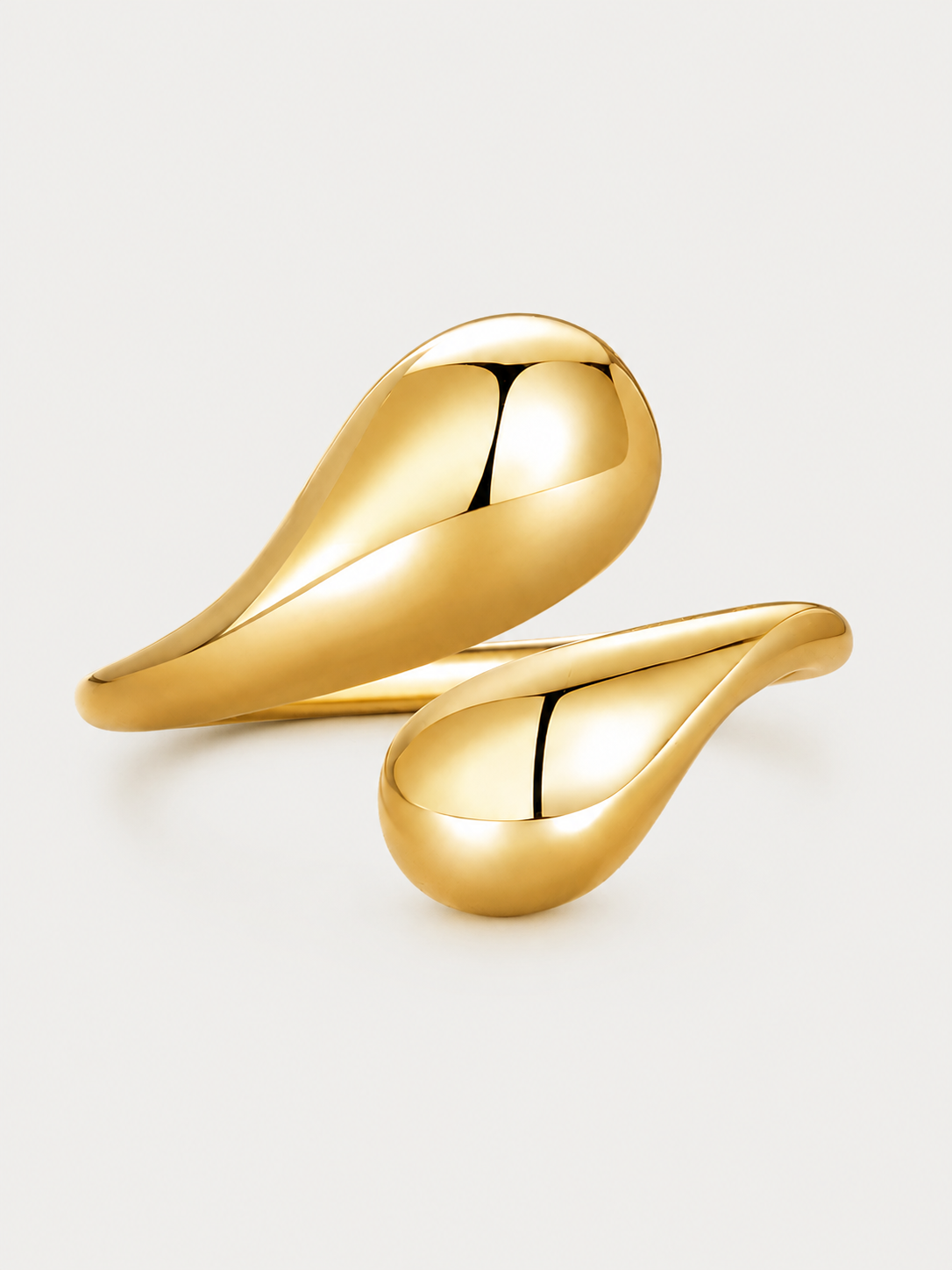 Inel din Argint Golden Flow