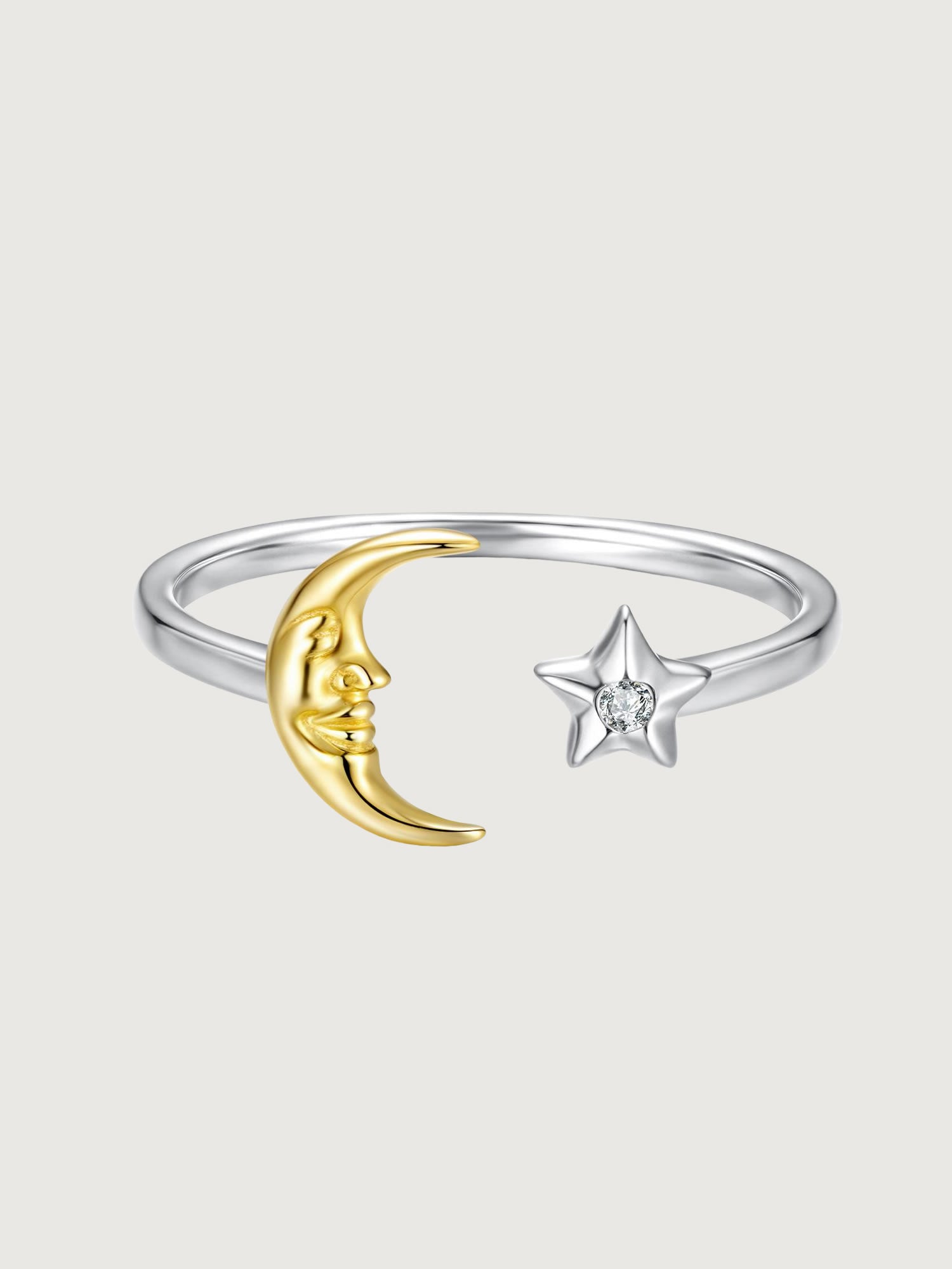 Inel din Argint Moon & Starlight