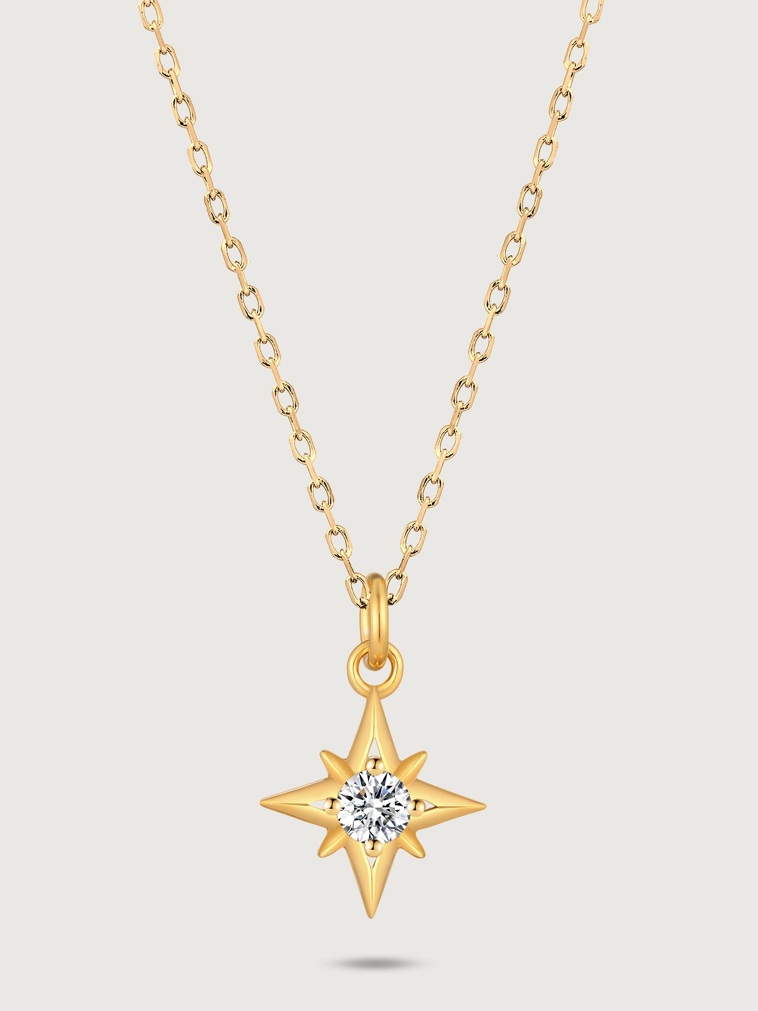 Colier din Argint Gold Stellar North Star