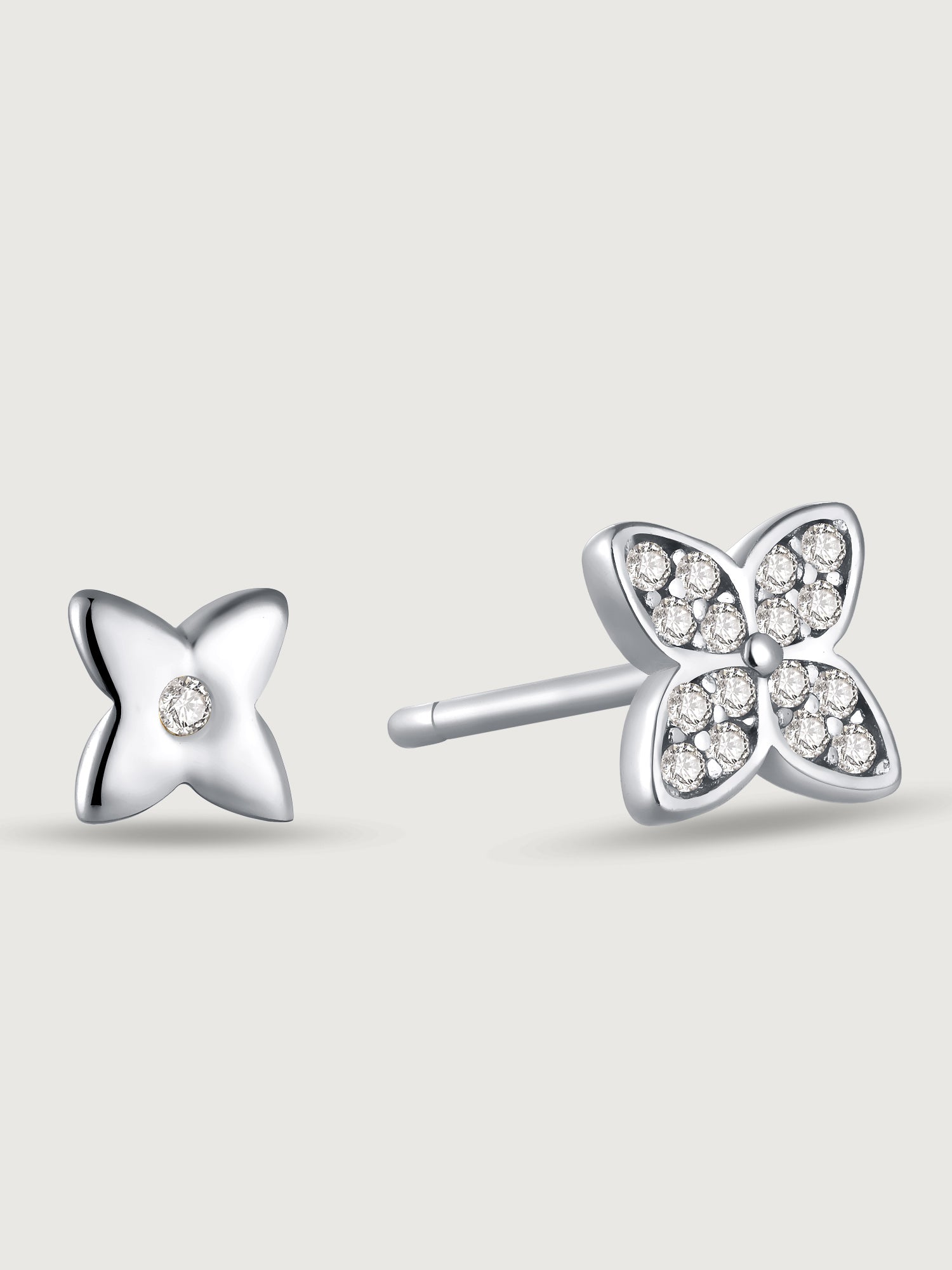 Cercei din Argint Silver Stardust Petals