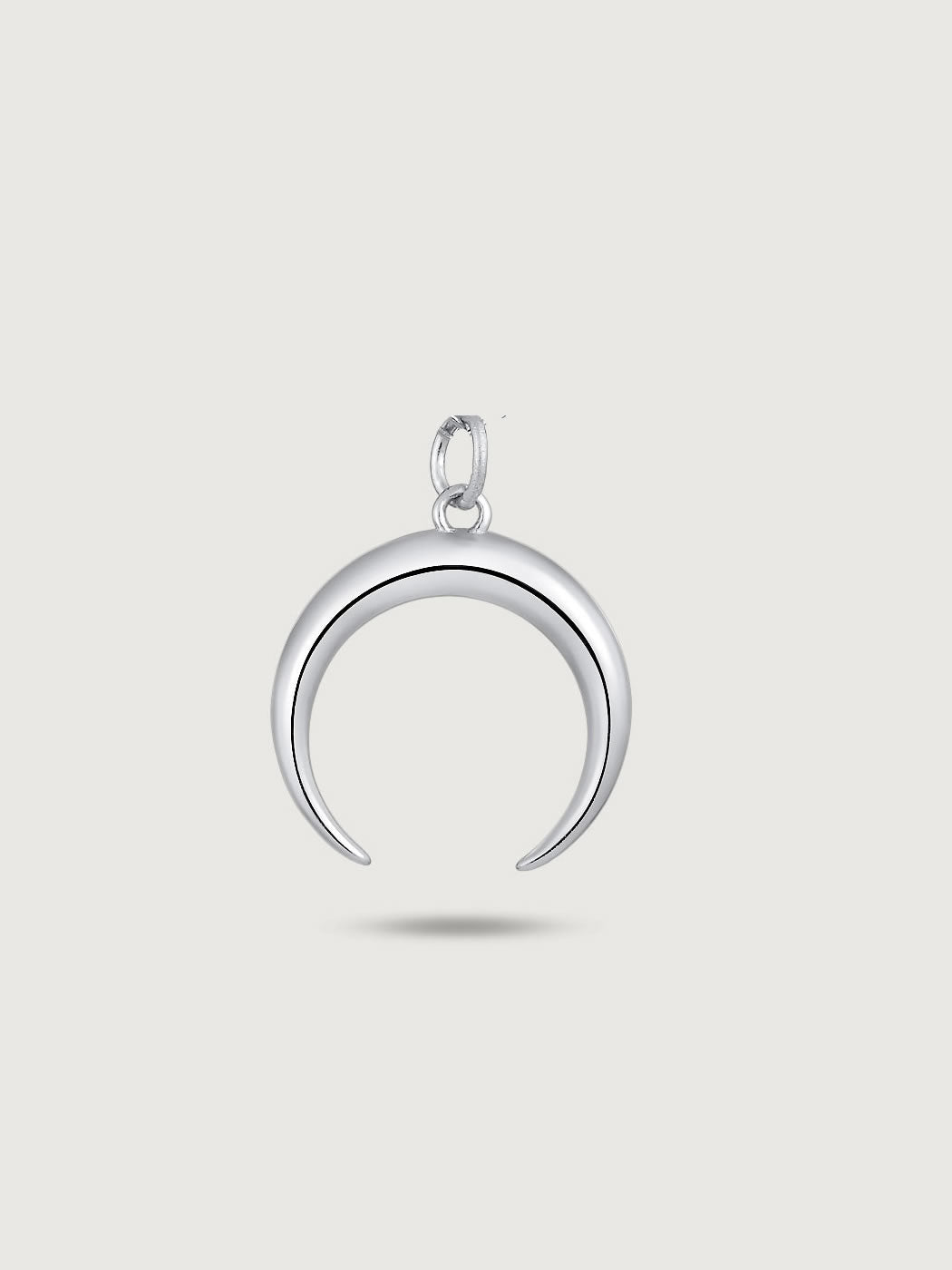Colier din Argint Silver Lunar Crescent