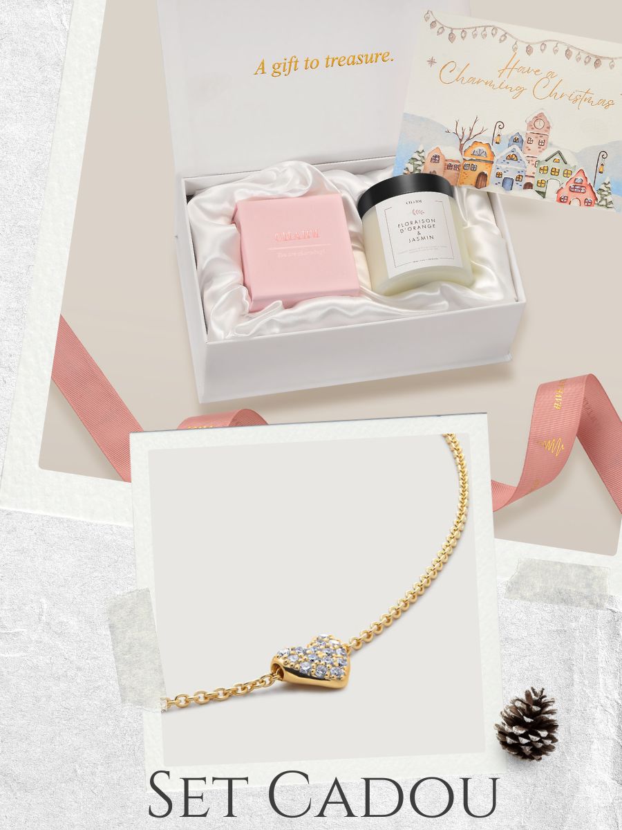 Set Cadou Gold Petit Cœur