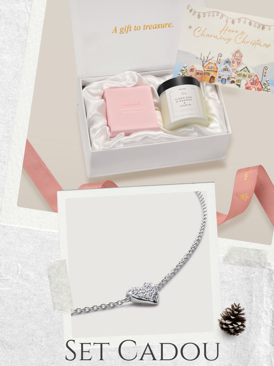 Set Cadou Silver Petit Cœur