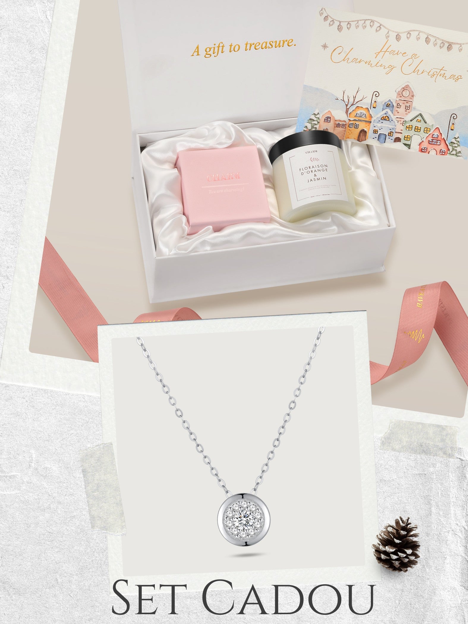 Set Cadou Silver Eternal Glow