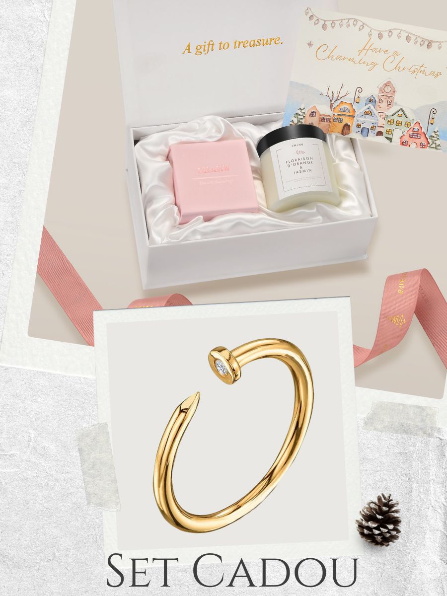 Set Cadou Gold Twist Bold