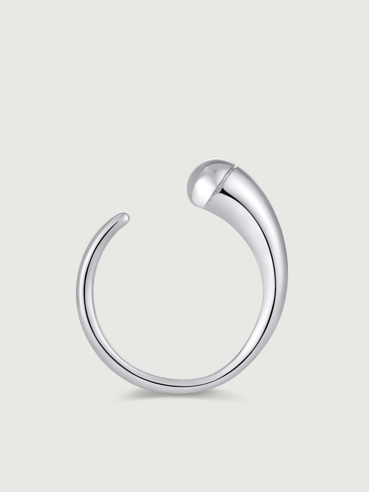 Inel din Argint Silver Fluid Unity