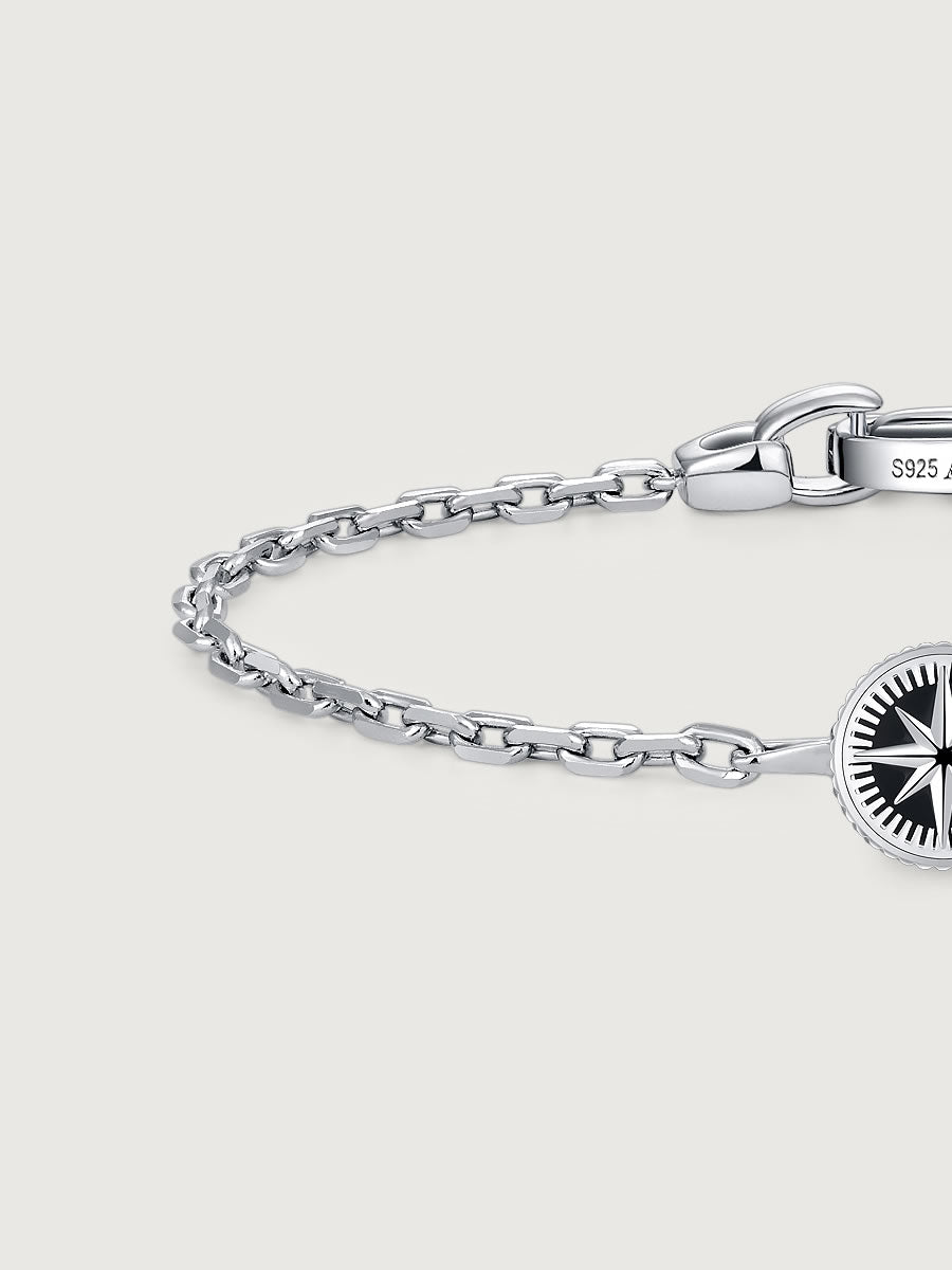 Bratara din Argint Men Black Onyx North