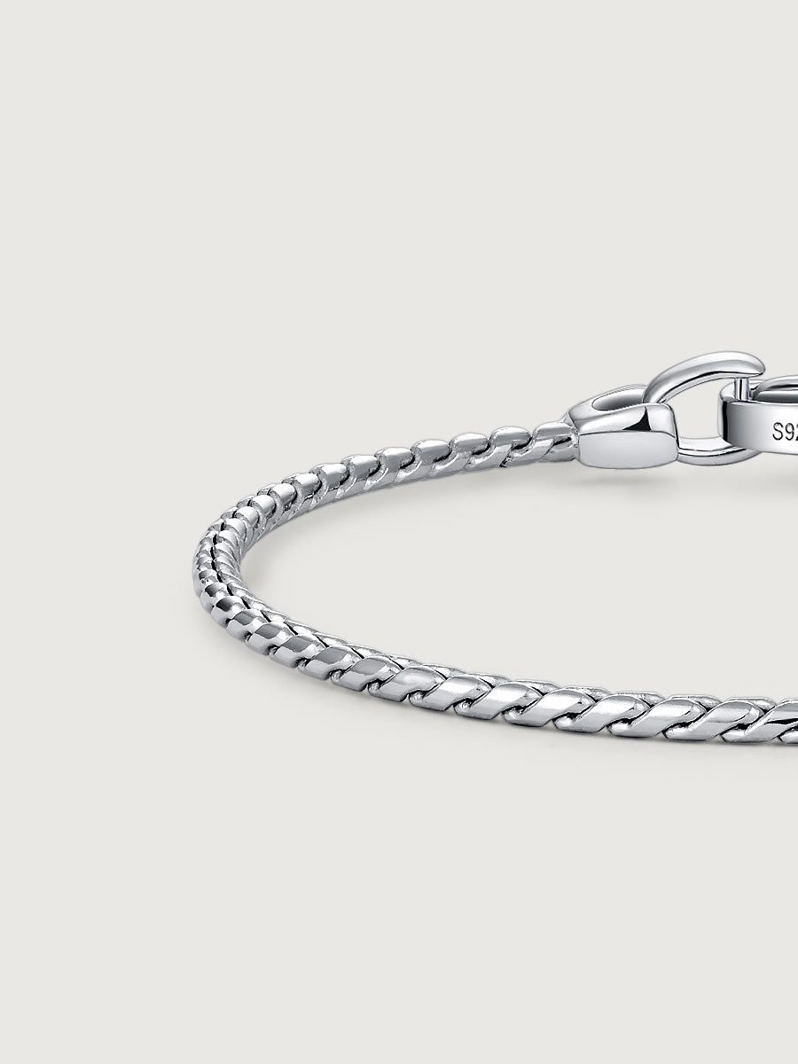 Bratara din Argint Men Argent Twist