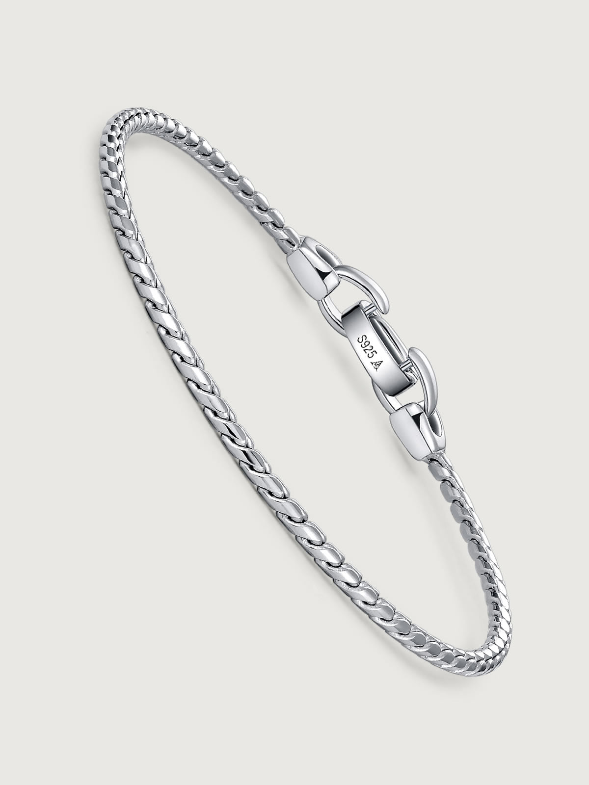 Bratara din Argint Men Argent Twist