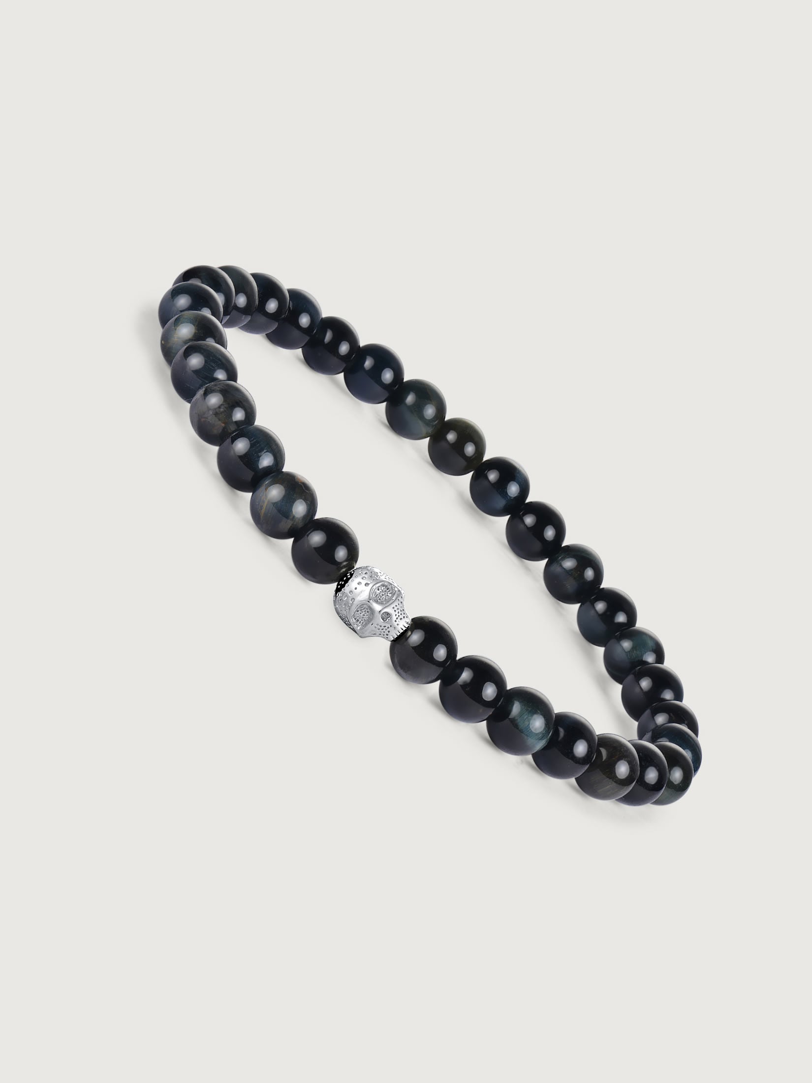 Bratara din Argint Men Skyfall Skull