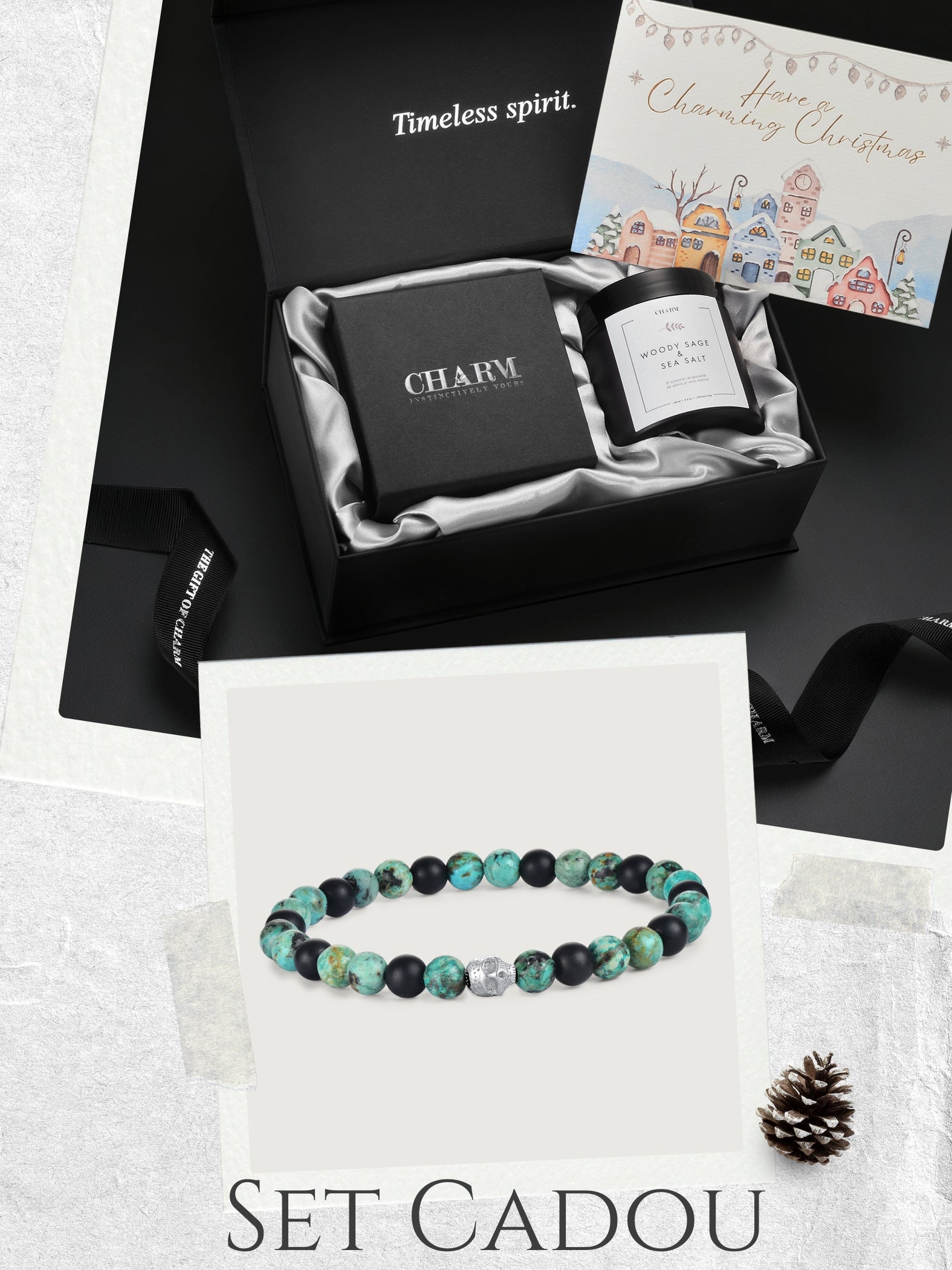 Set Cadou Men Nomad Skull