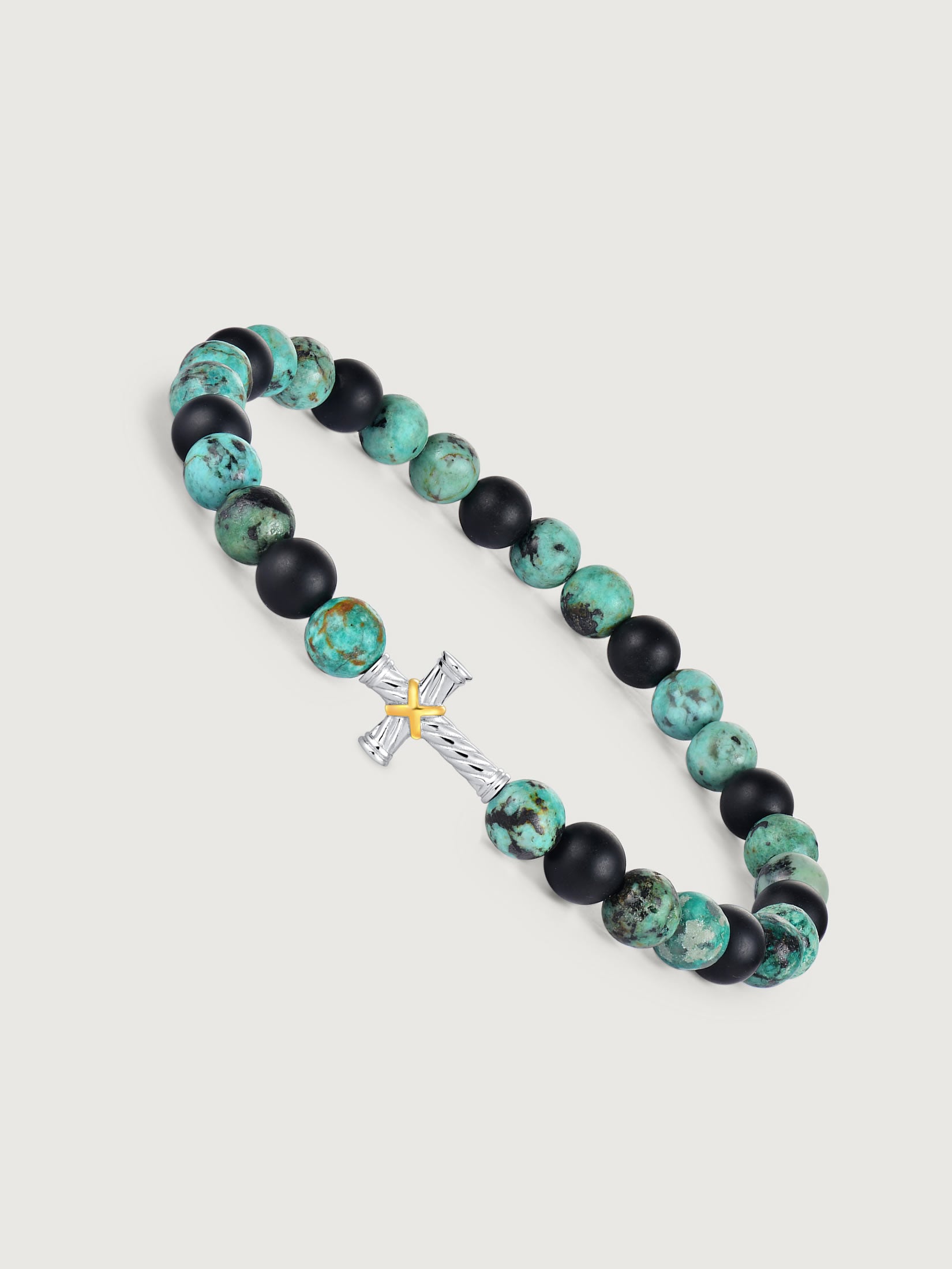 Bratara din Argint Men Nomad Cross