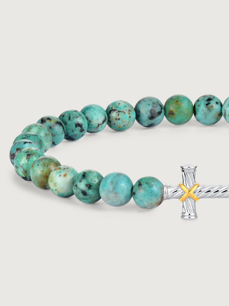 Bratara din Argint Men Oasis Cross