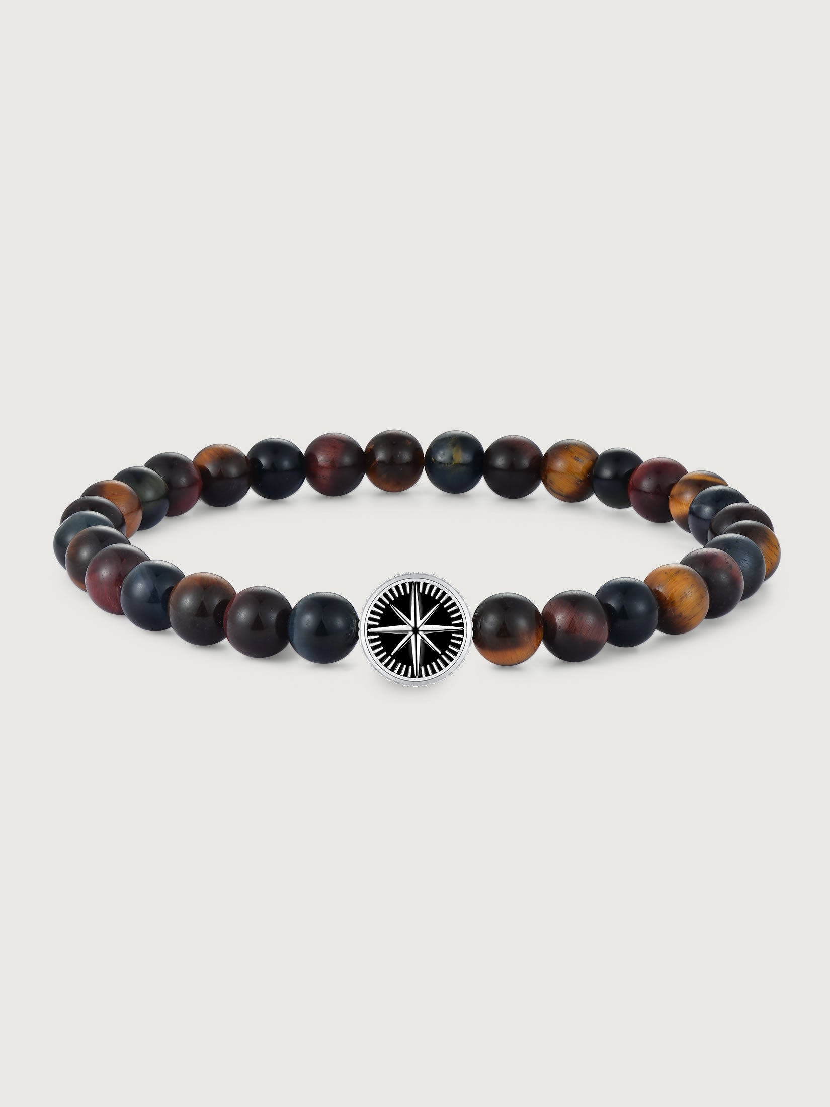 Bratara din Argint Men Spectrum Compass