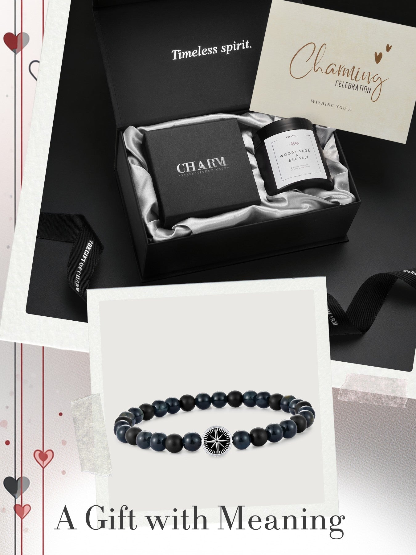 Set Cadou Men Midnight Compass