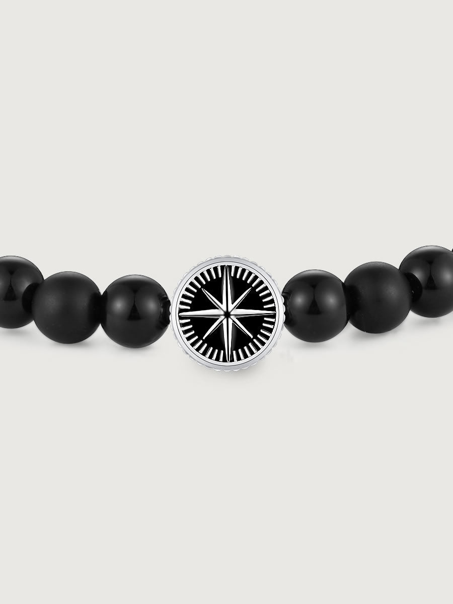 Bratara din Argint Men Shadow Compass