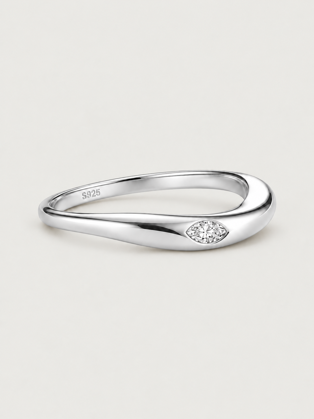 Inel din Argint Silver Sleek Marquise