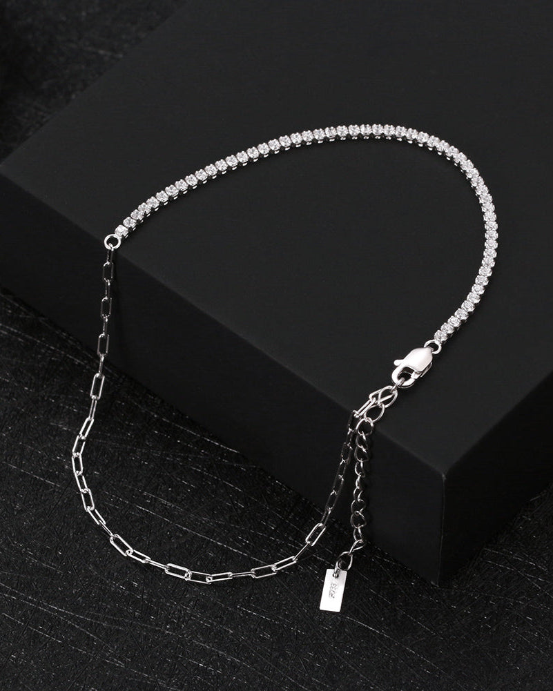 Bratara din Argint Tennis Crystal Chain