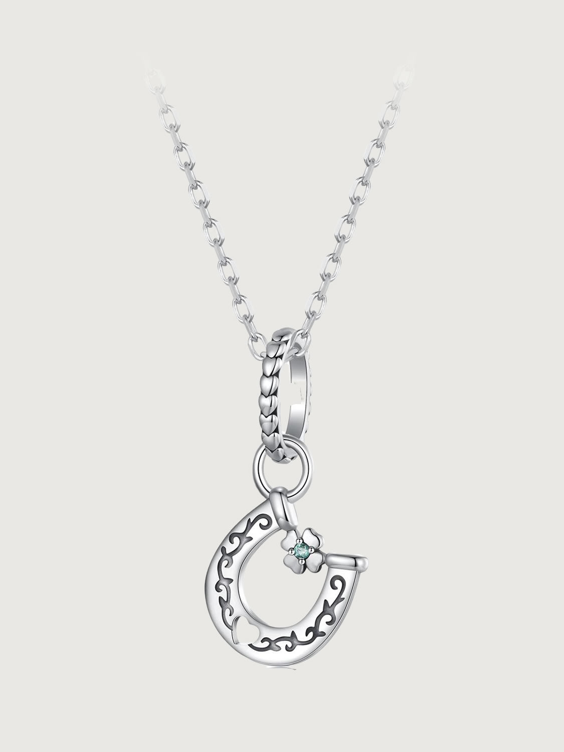 Colier din Argint Lucky Clover Drop