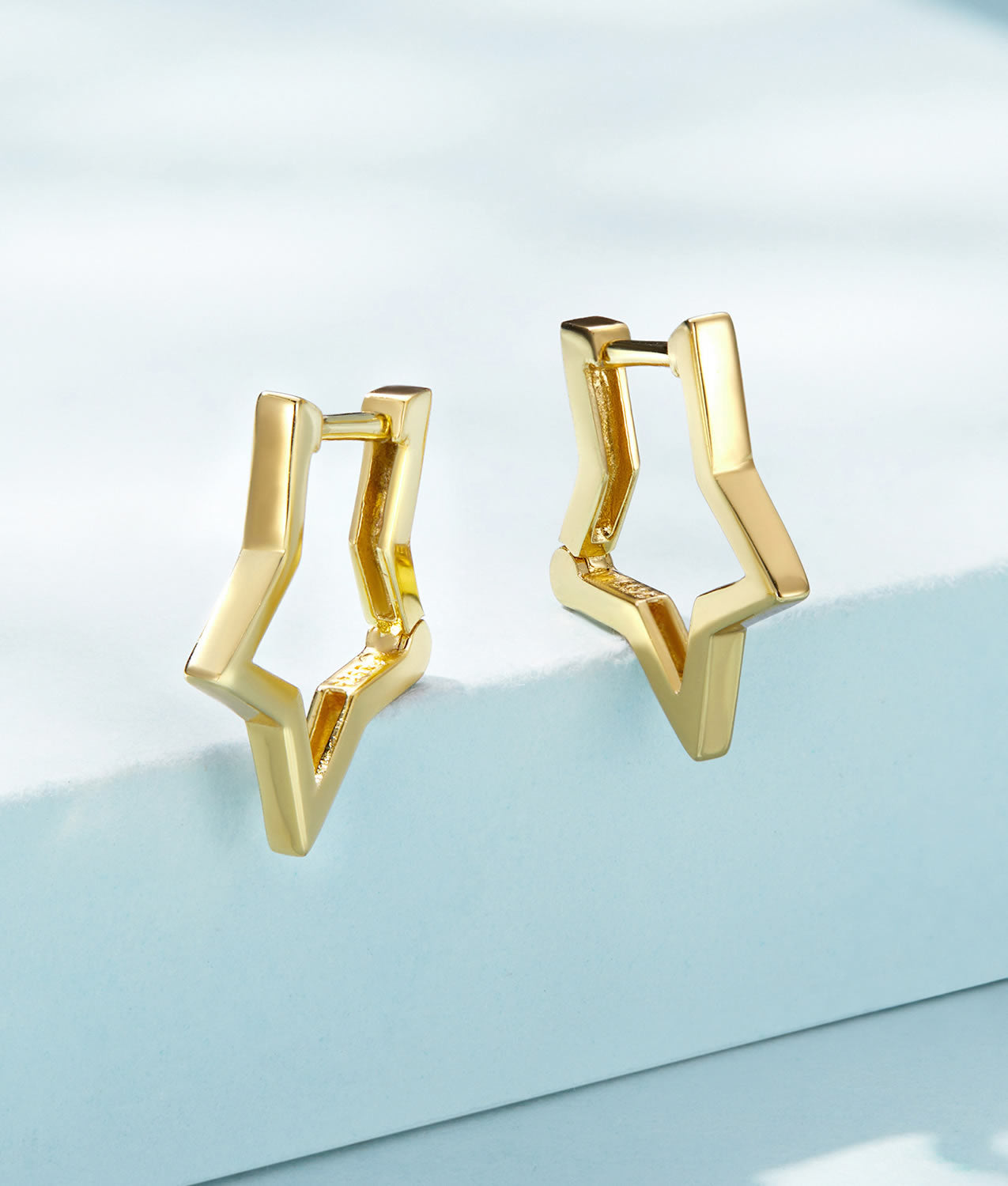 Cercei din Argint Starlike Gold