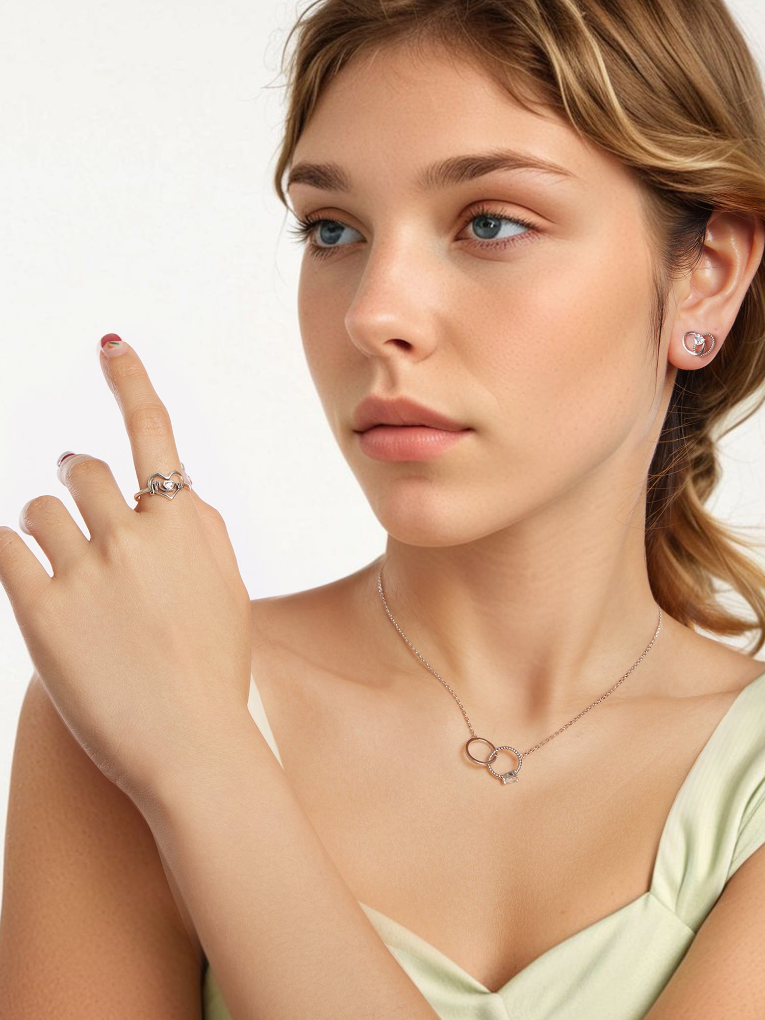 Colier din Argint Heart Promise