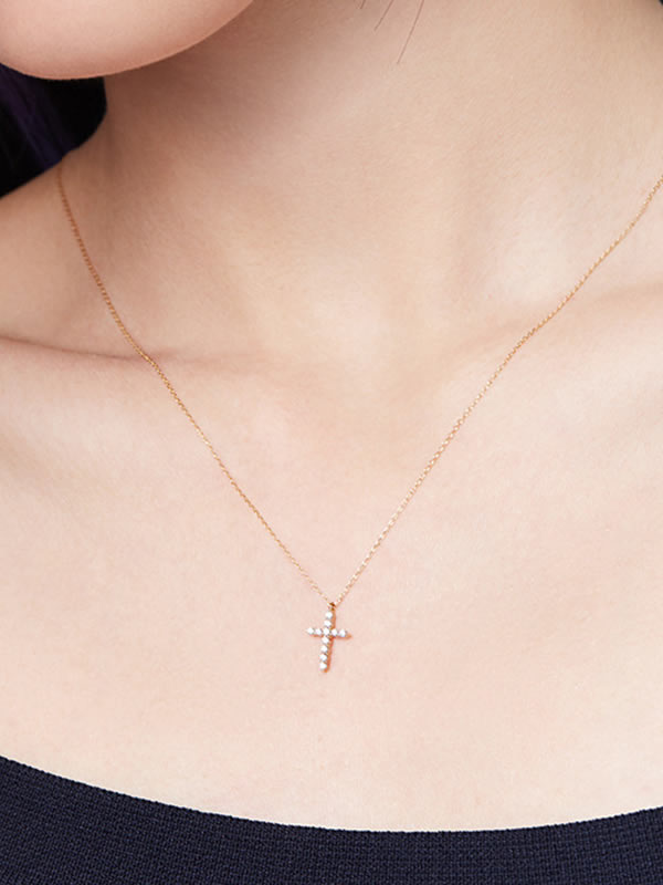 Colier din Argint Silver Radiant Cross