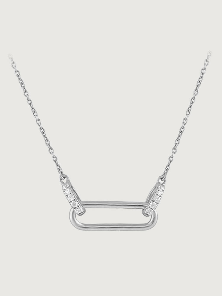 Colier din Argint Silver Linked Radiance