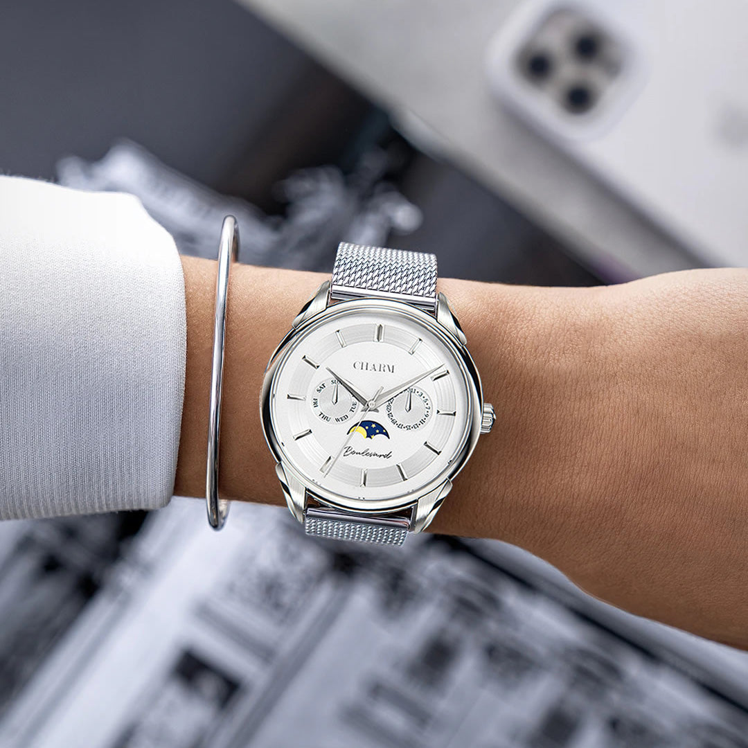 Ceas UNISEX Boulevard Kiseleff Silver