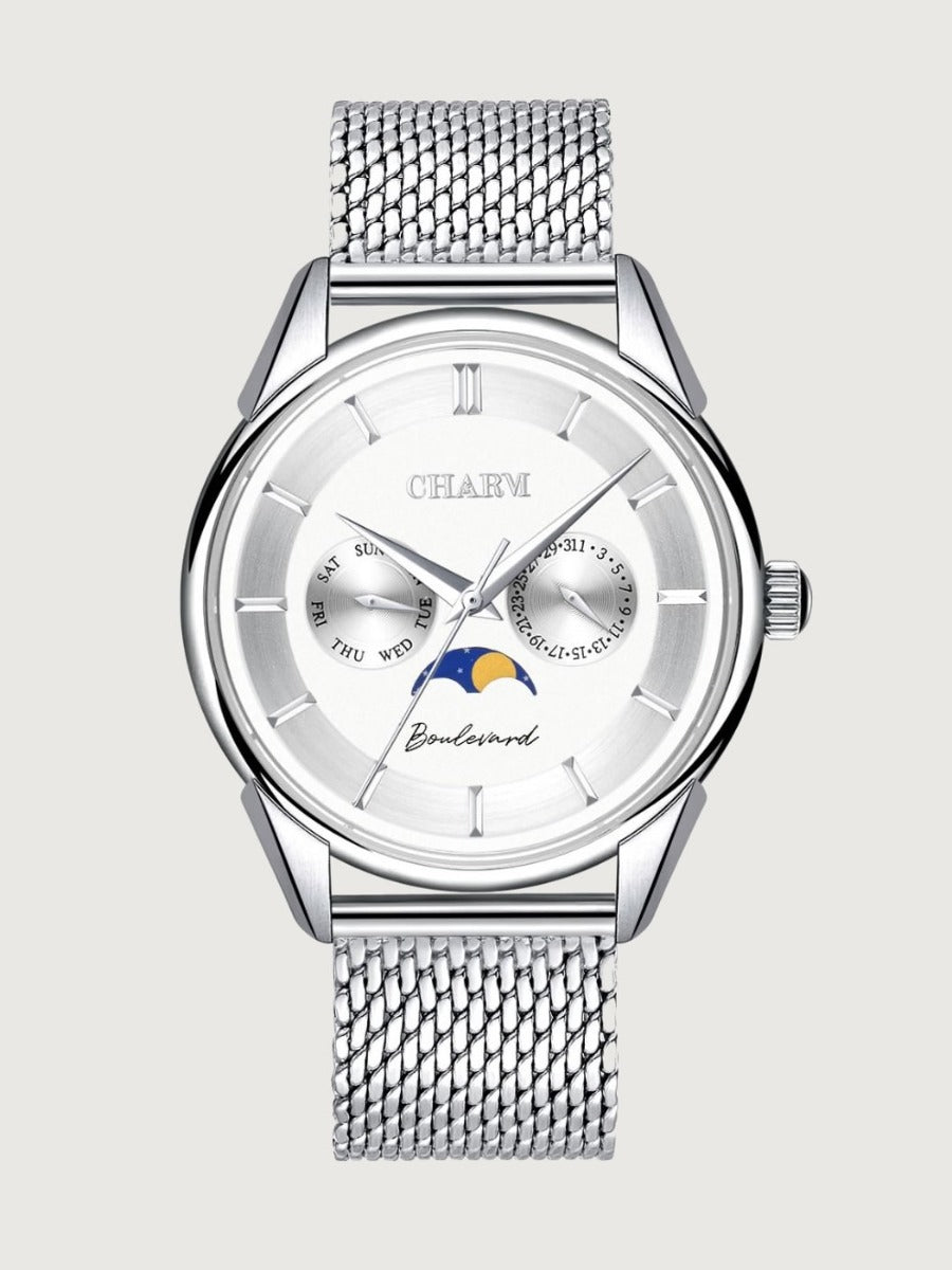 Ceas UNISEX Boulevard Kiseleff Silver