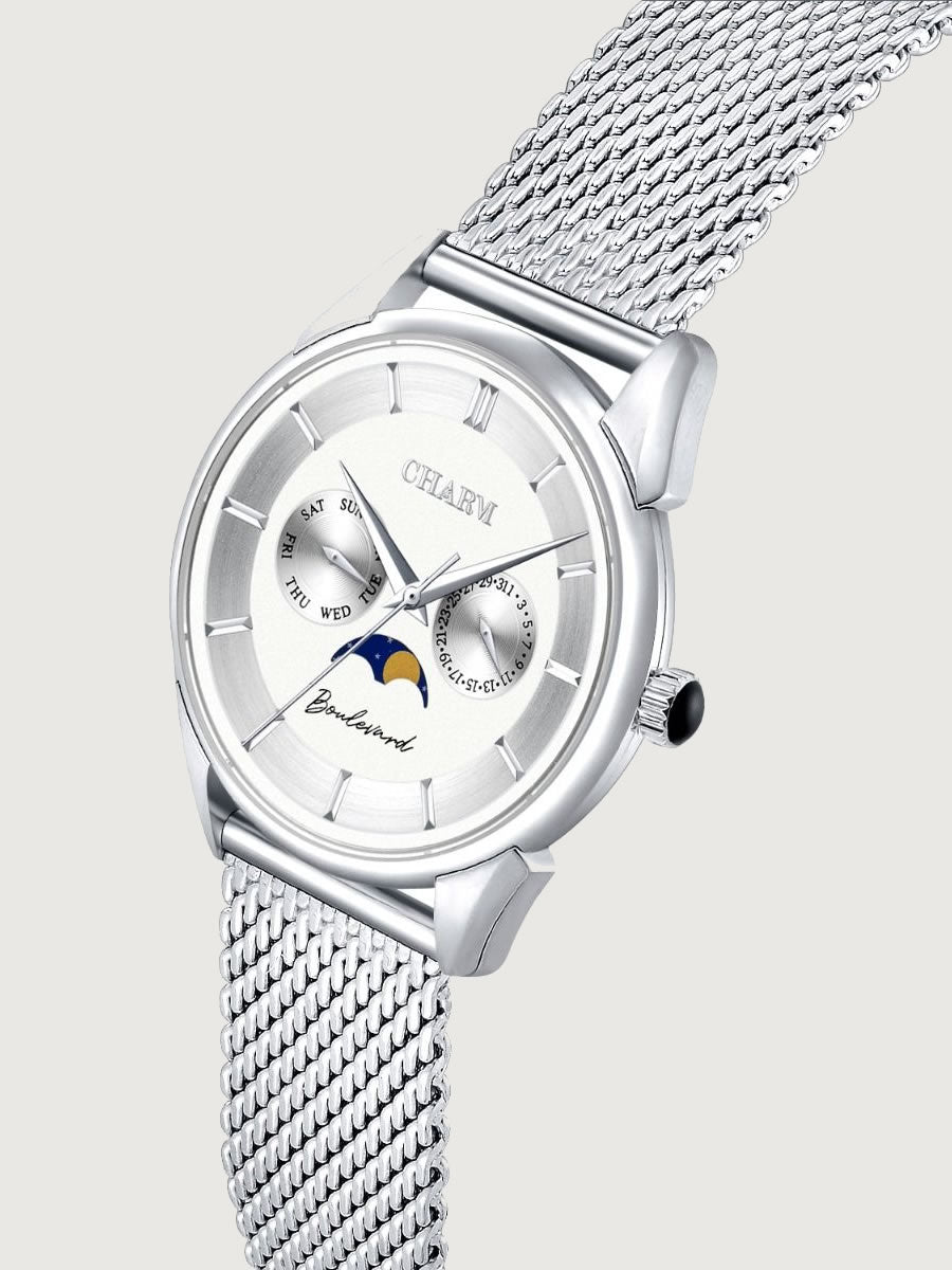 Ceas UNISEX Boulevard Kiseleff Silver