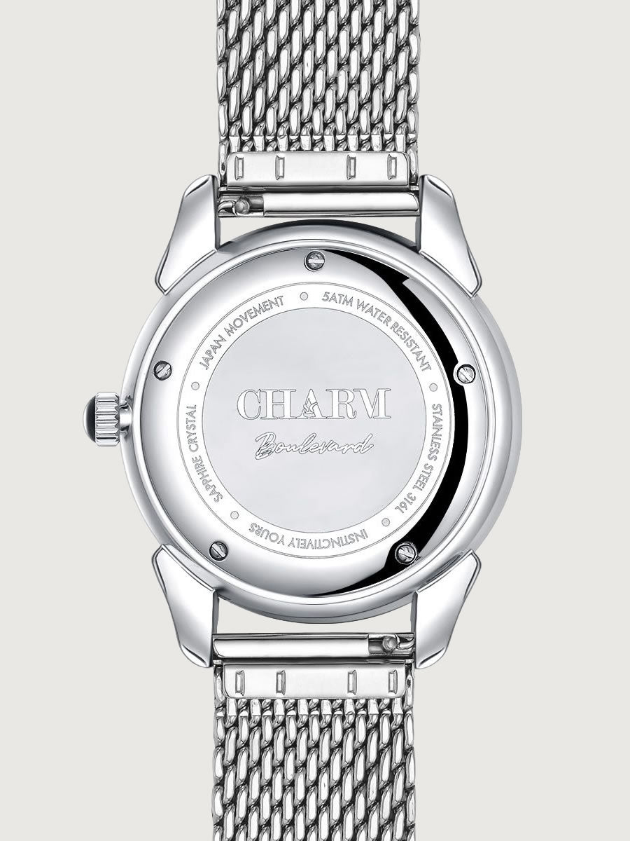 Ceas UNISEX Boulevard Kiseleff Silver