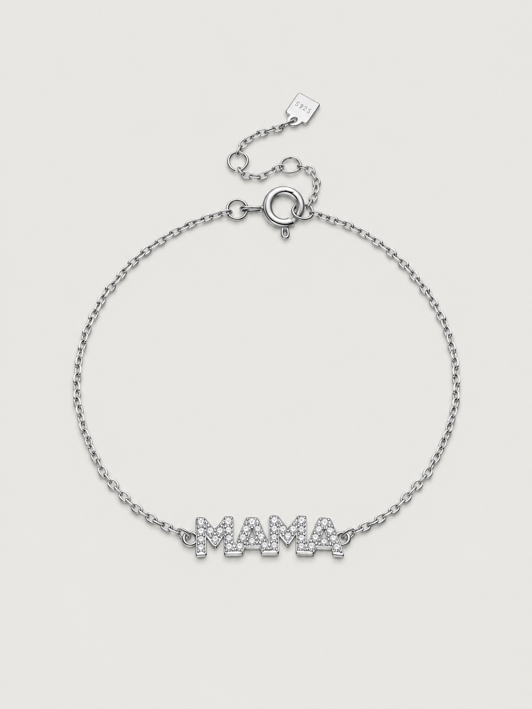 Brățară din Argint Zirconii 5A Silver MAMA