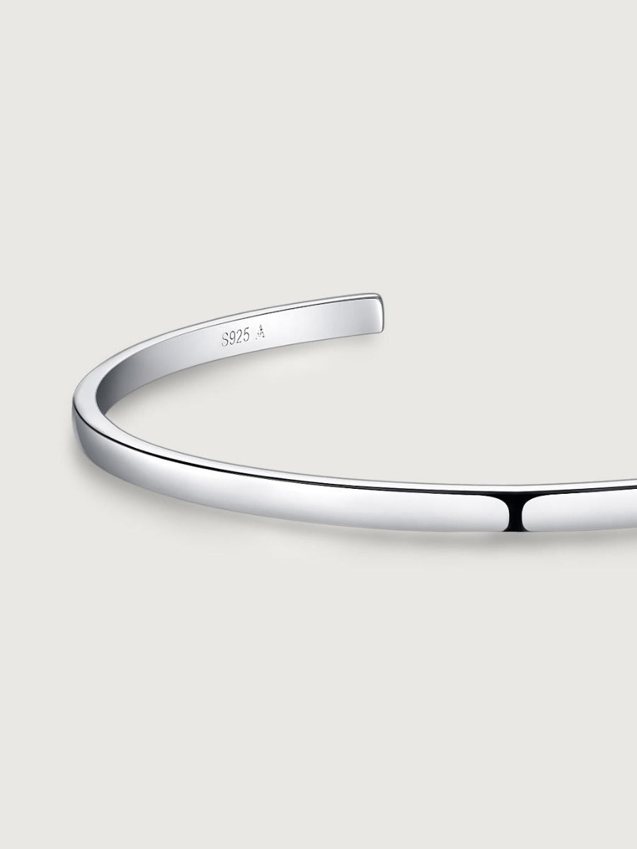 Bratara barbati argint 925 design minimalist