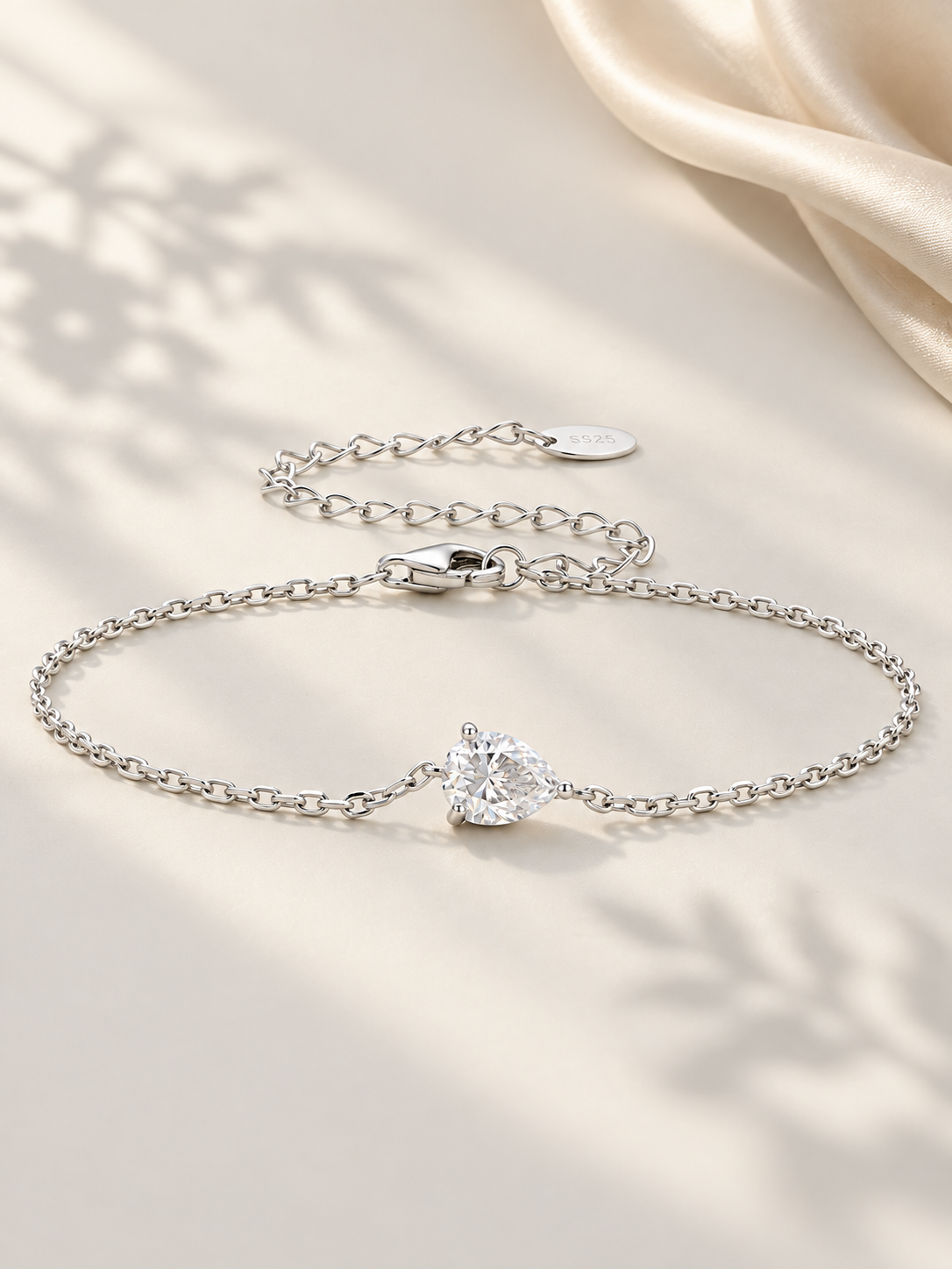 Brățară Moissanite Pure Drop 0,8 ct