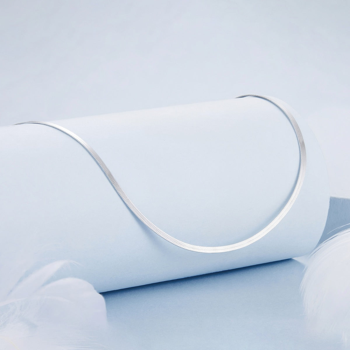 Colier din Argint Serpentine Elegance