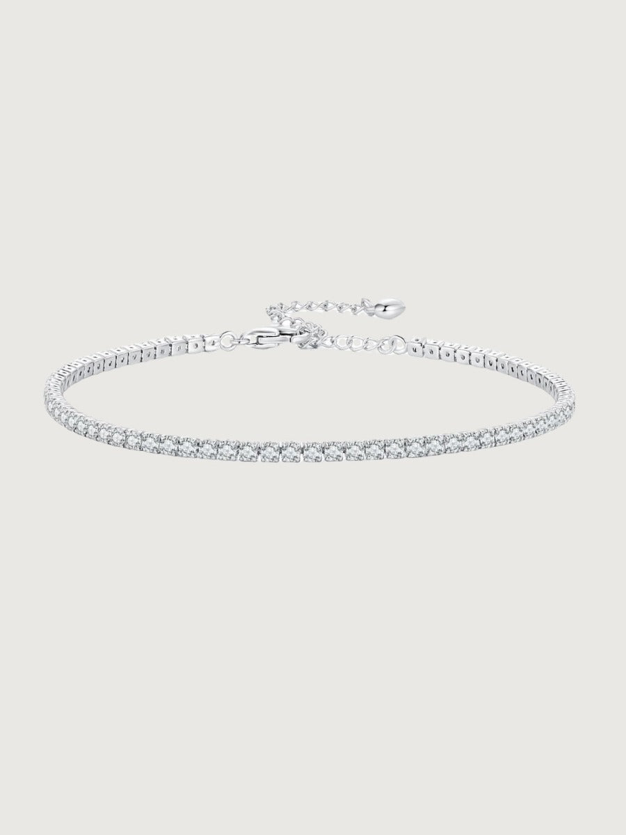 Bratara din Argint Tennis Charming Crystals