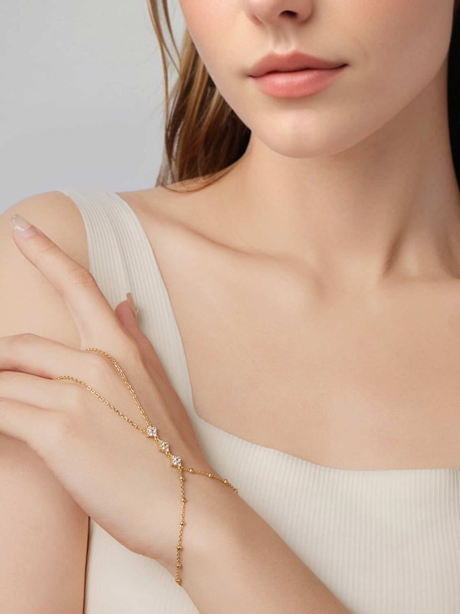 Bratara din argint Gold Celestial Touch