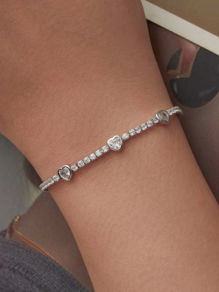 Bratara din Argint Hearts in Harmony