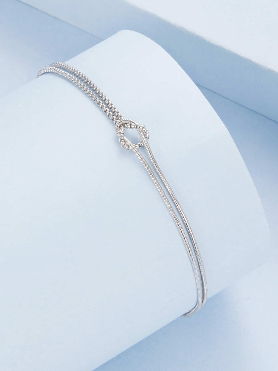 Bratara din argint Endless Bond