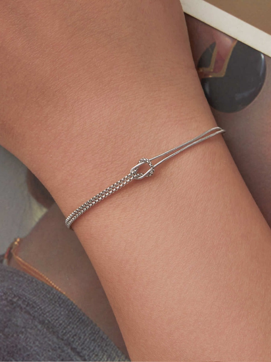 Bratara din argint Endless Bond