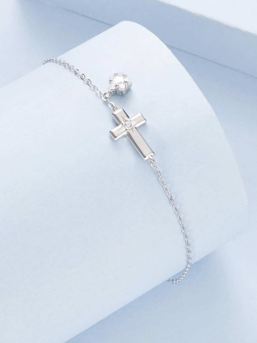 Bratara din Argint Faith and Blossom