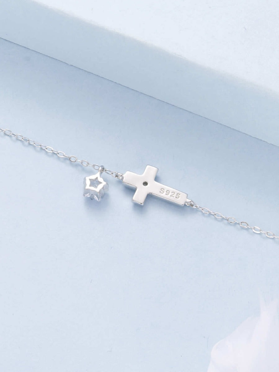 Bratara din Argint Faith and Blossom