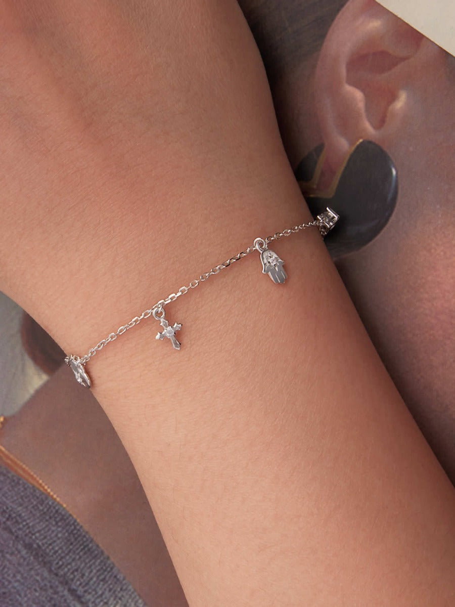 Bratara din Argint Guardian Charms